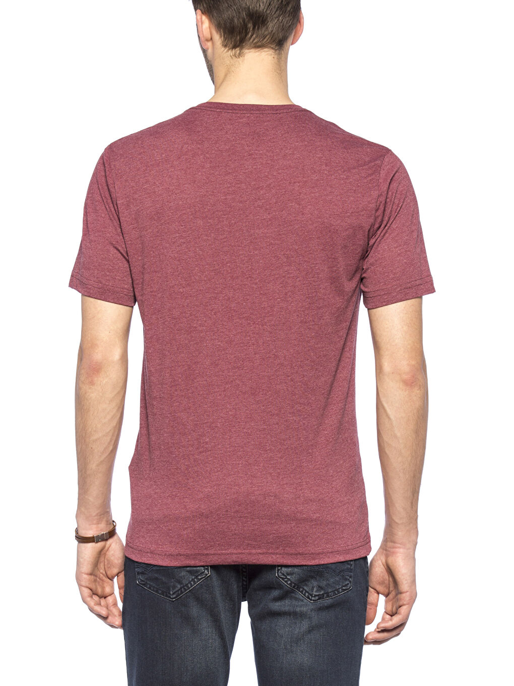 Man BORDEAUX T-Shirt-1
