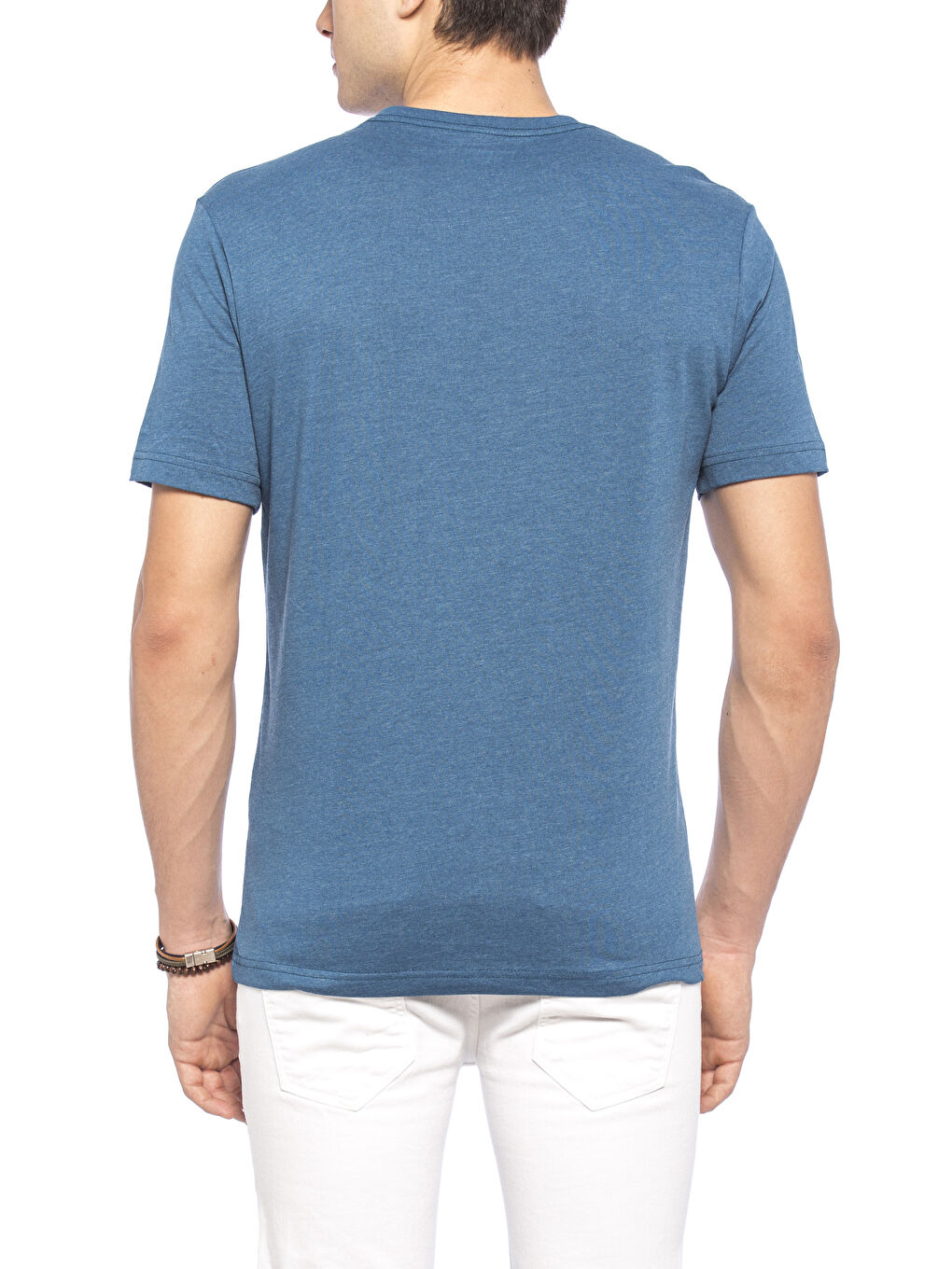 Petrol Melanj Tişört-1