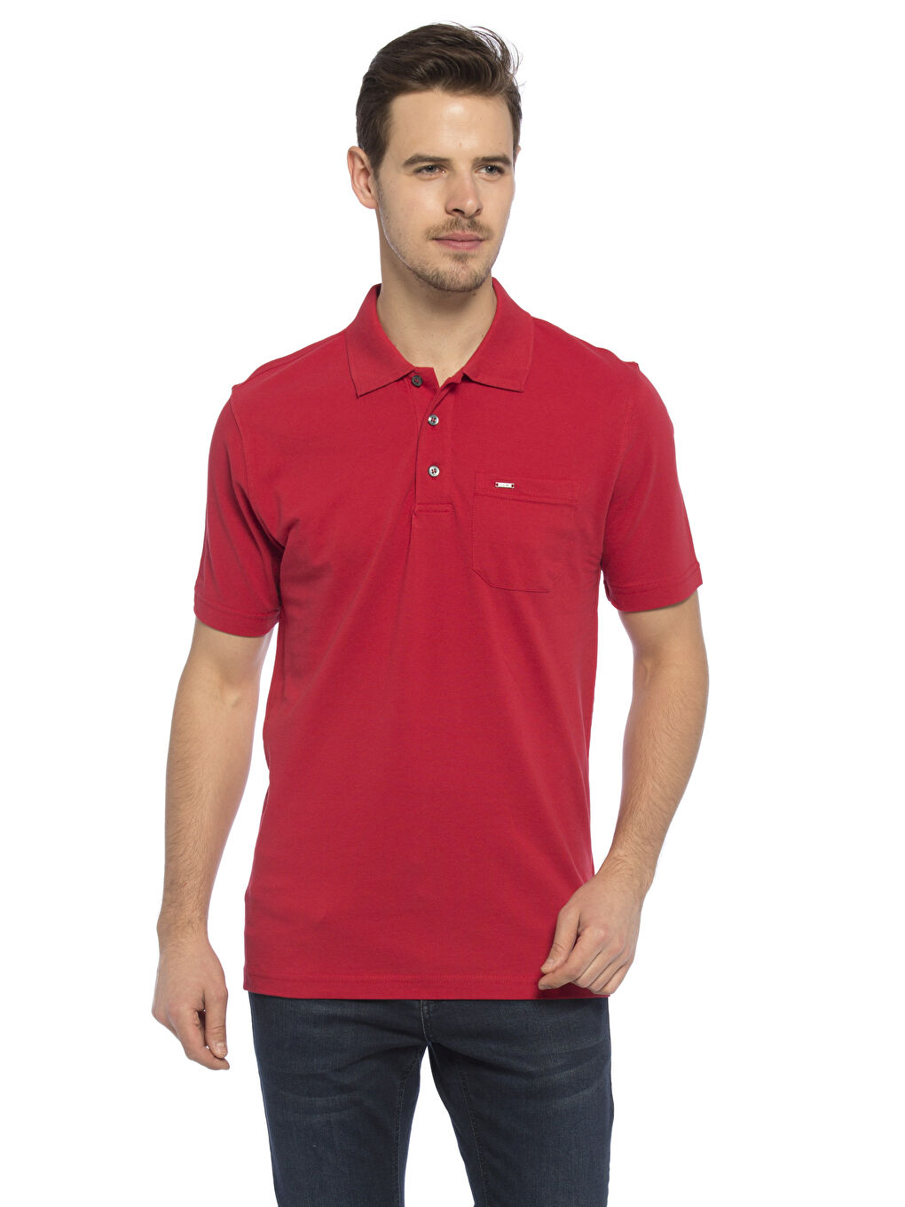 T-shirt ROUGE Homme