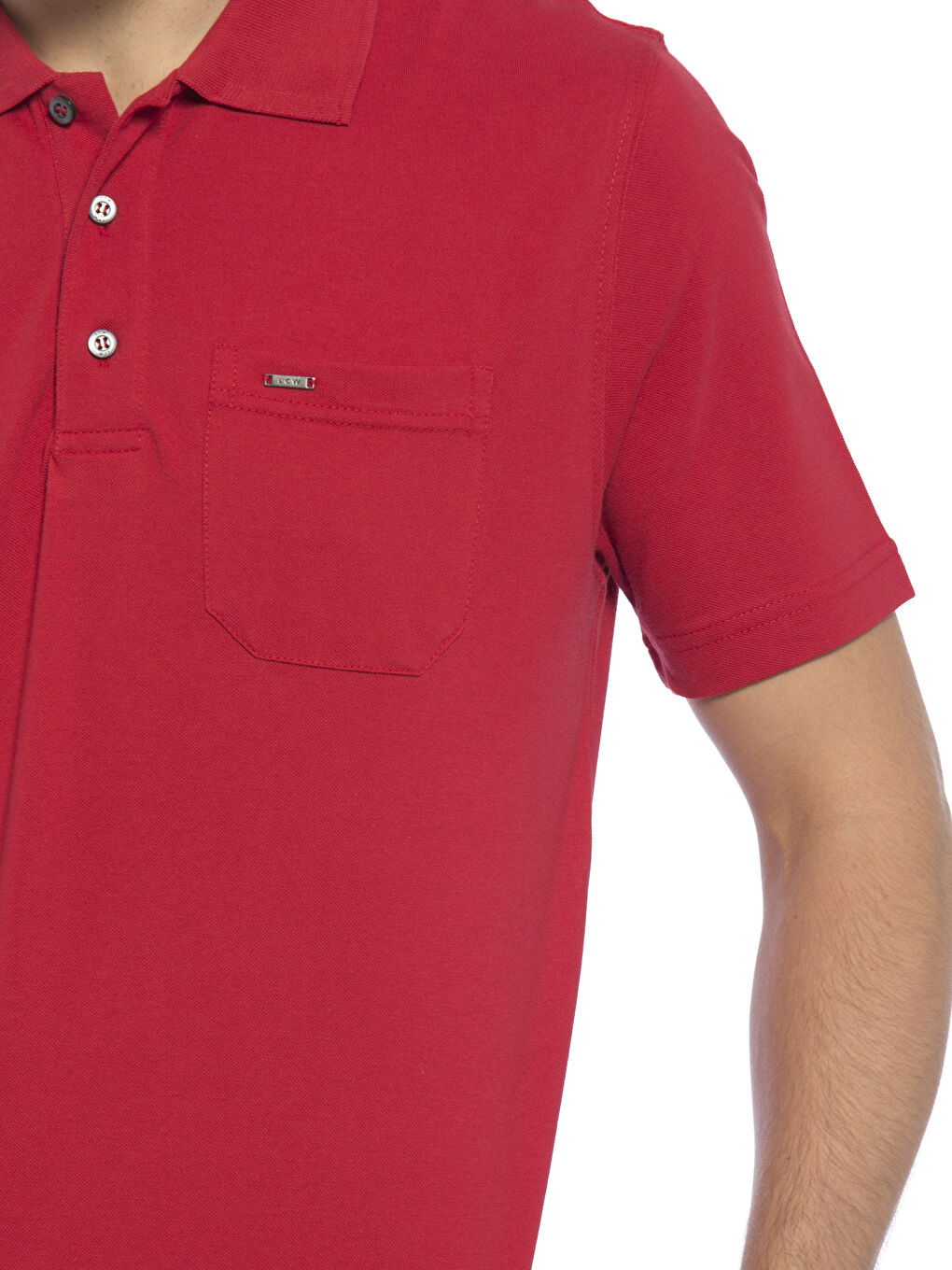 T-shirt ROUGE Homme-3