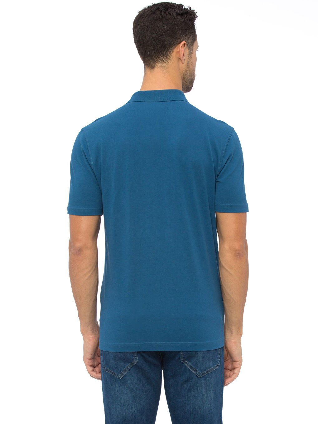 T-shirt BLEU Homme-1