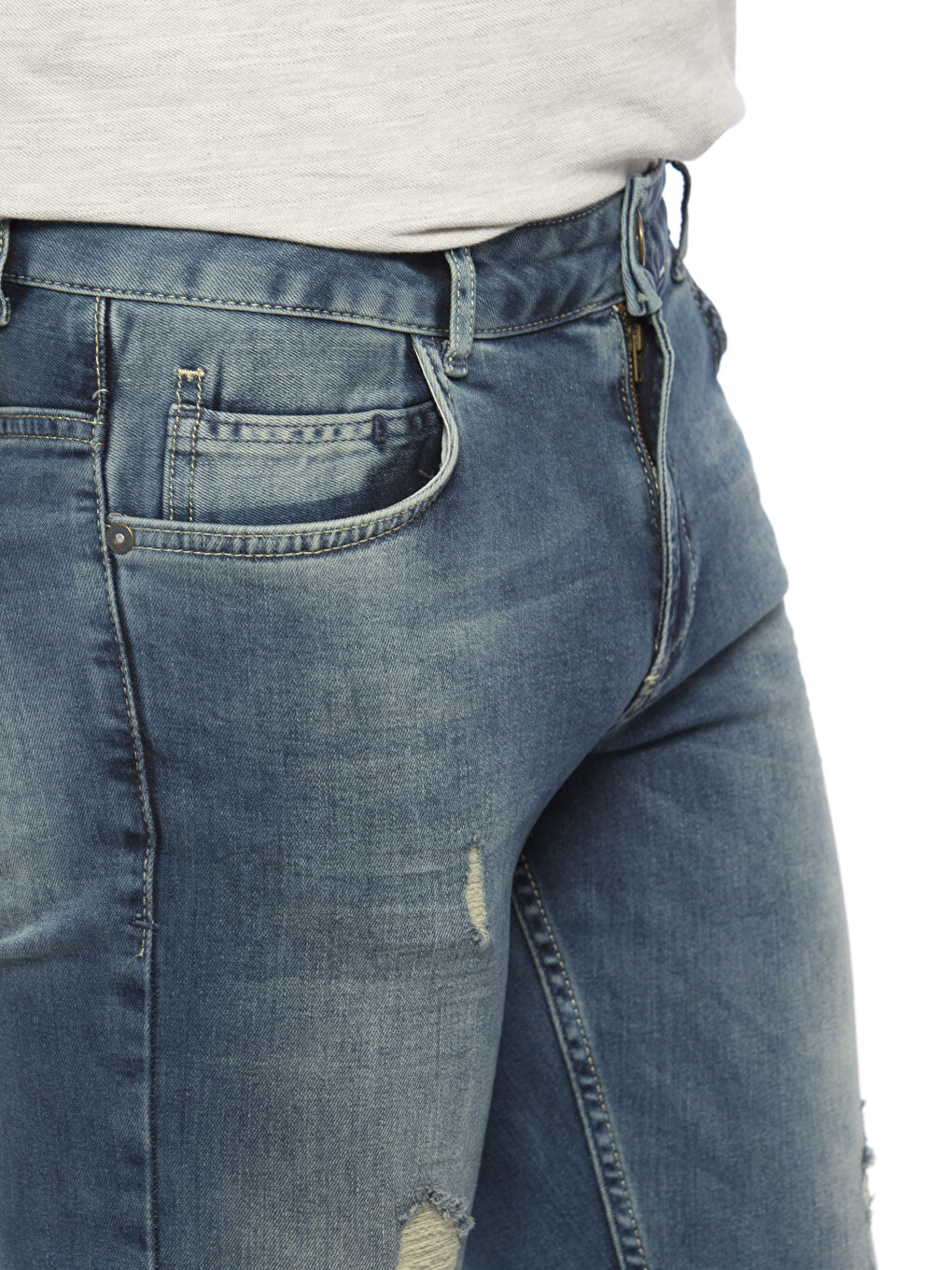 İndigo Koyu Rodeo Jean Pantolon-3