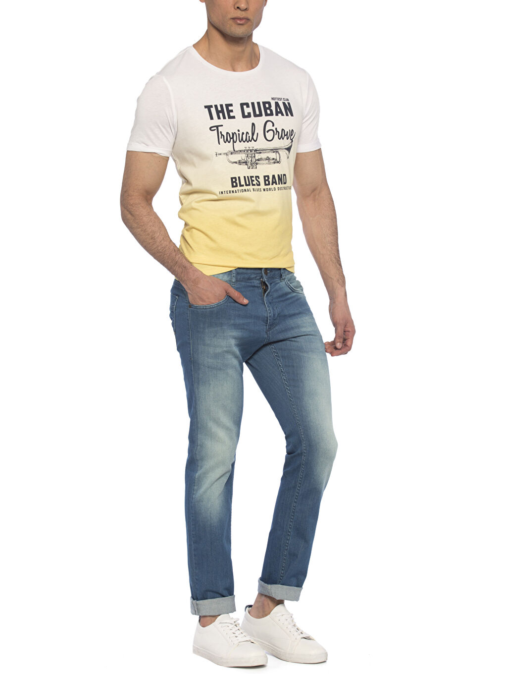 Blugi VERDE Bărbat-2