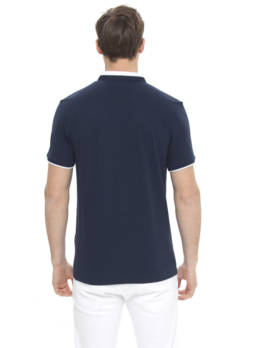 Koyu Lacivert Tişört-1