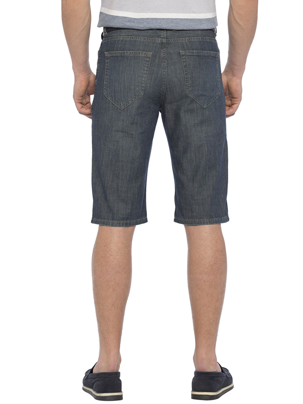 Açık İndigo Rodeo Jean Pantolon-1