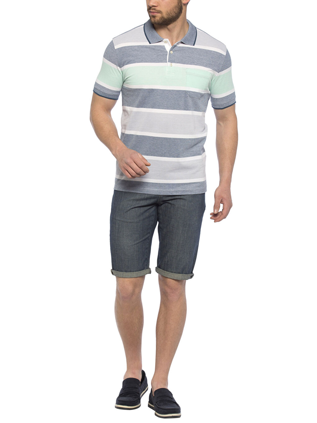 Açık İndigo Rodeo Jean Pantolon-2