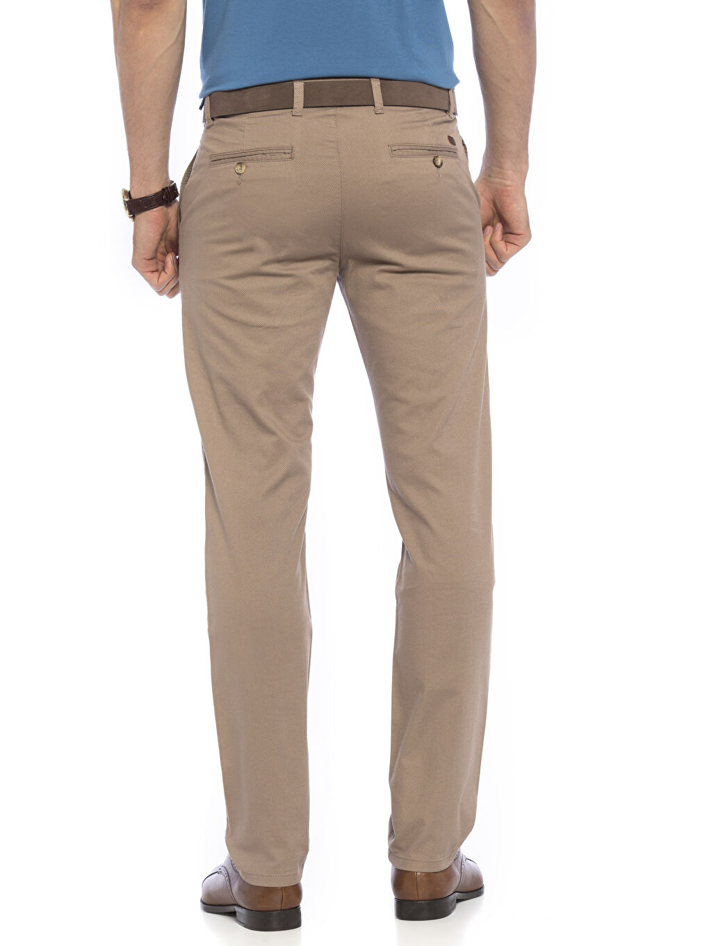 Pantalon BRUN Homme-1