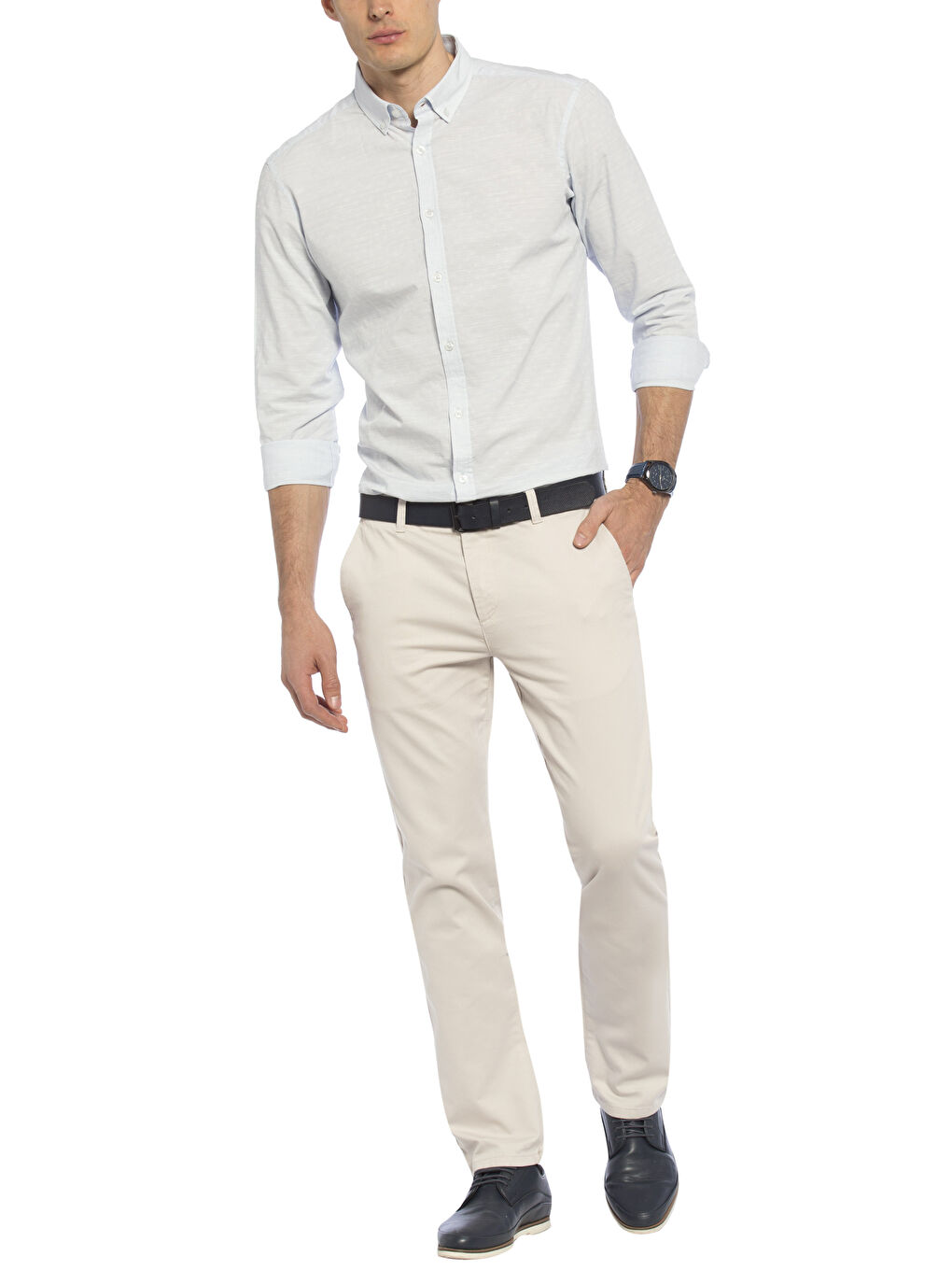 Pantalon BEIGE Homme-2