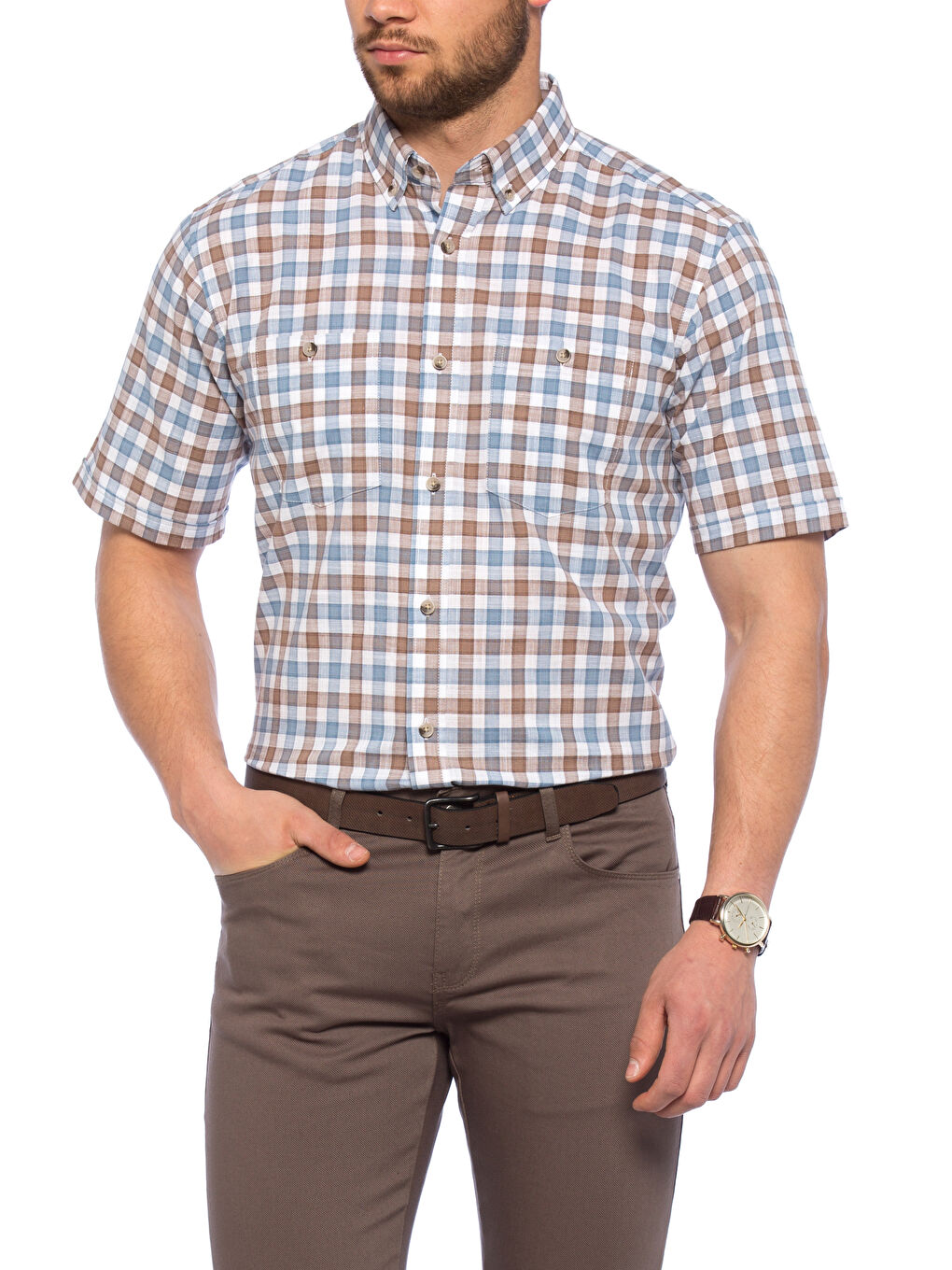 Man BEIGE Shirt