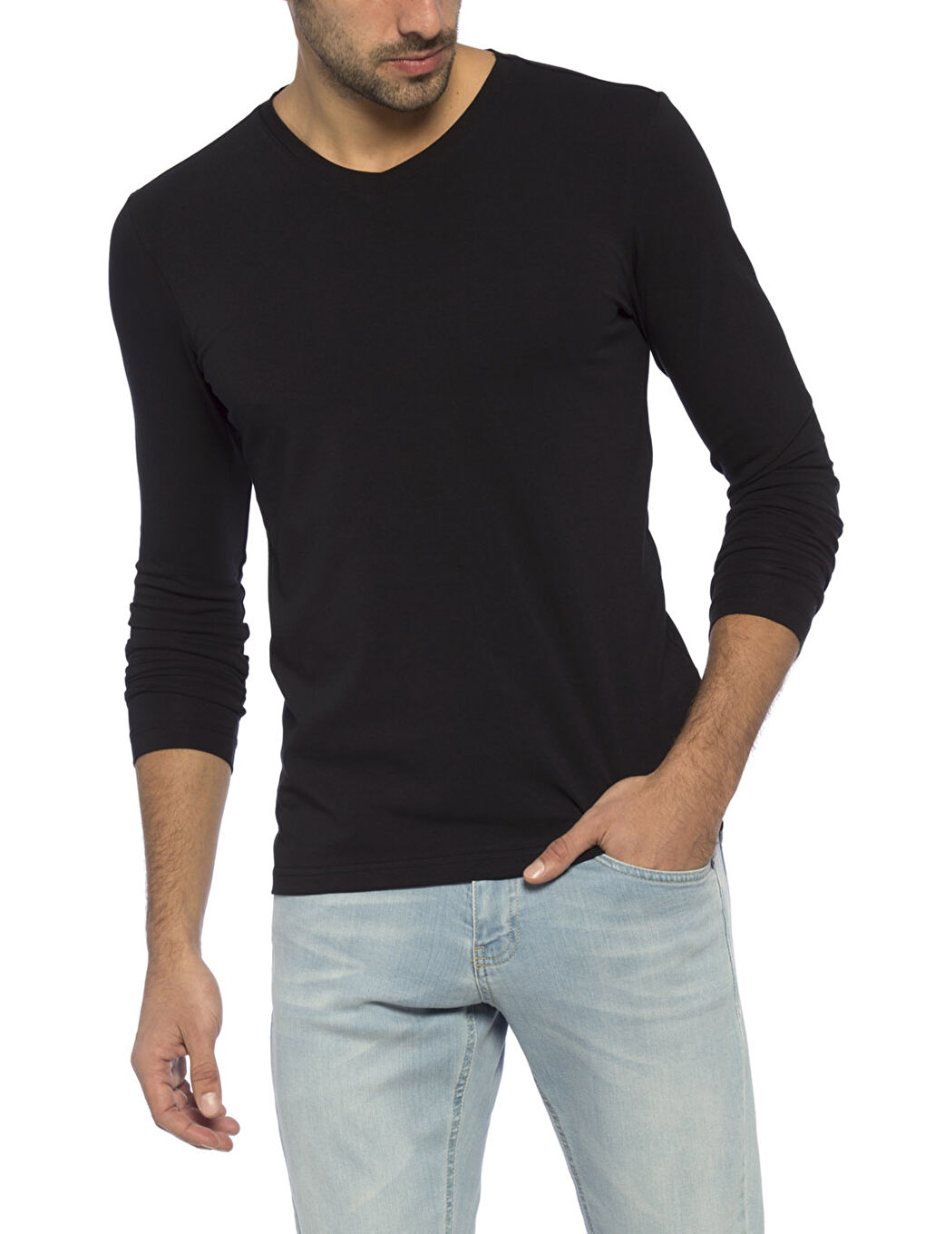 Man BLACK Sweater