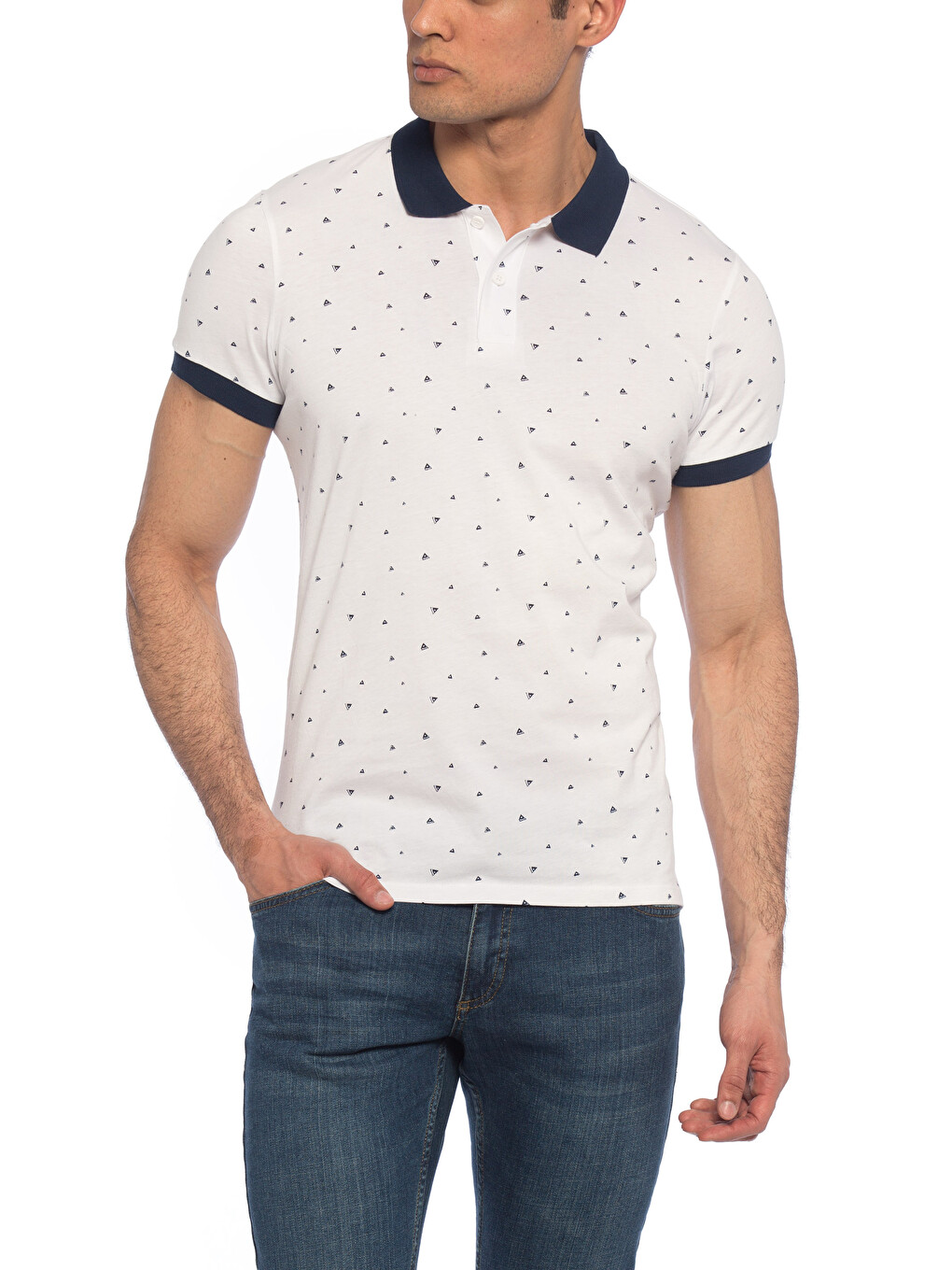 Man White T-shirt