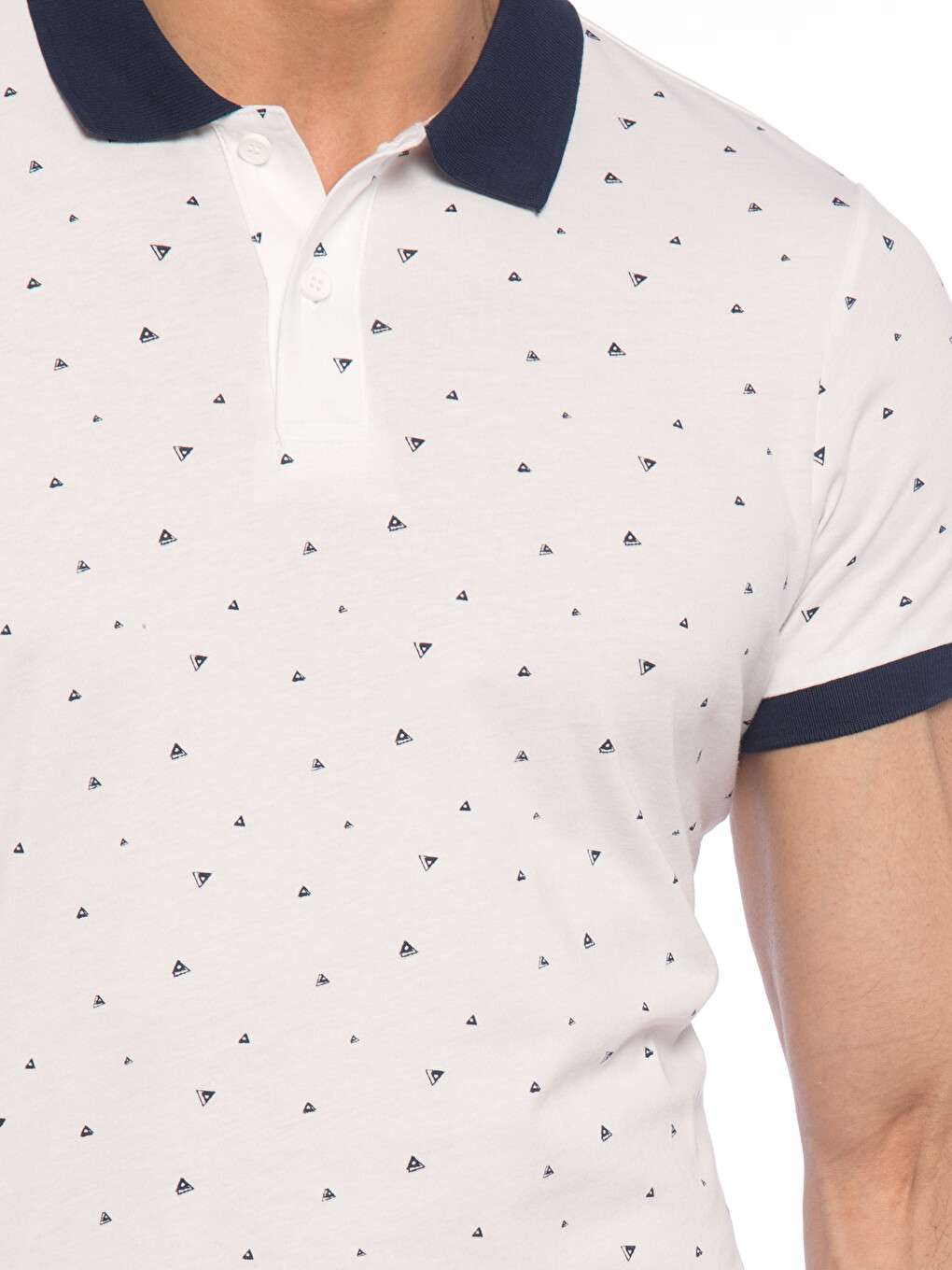 Man White T-shirt-3