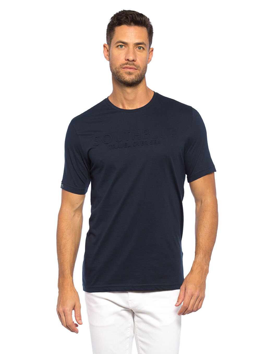 Man NAVY T-Shirt