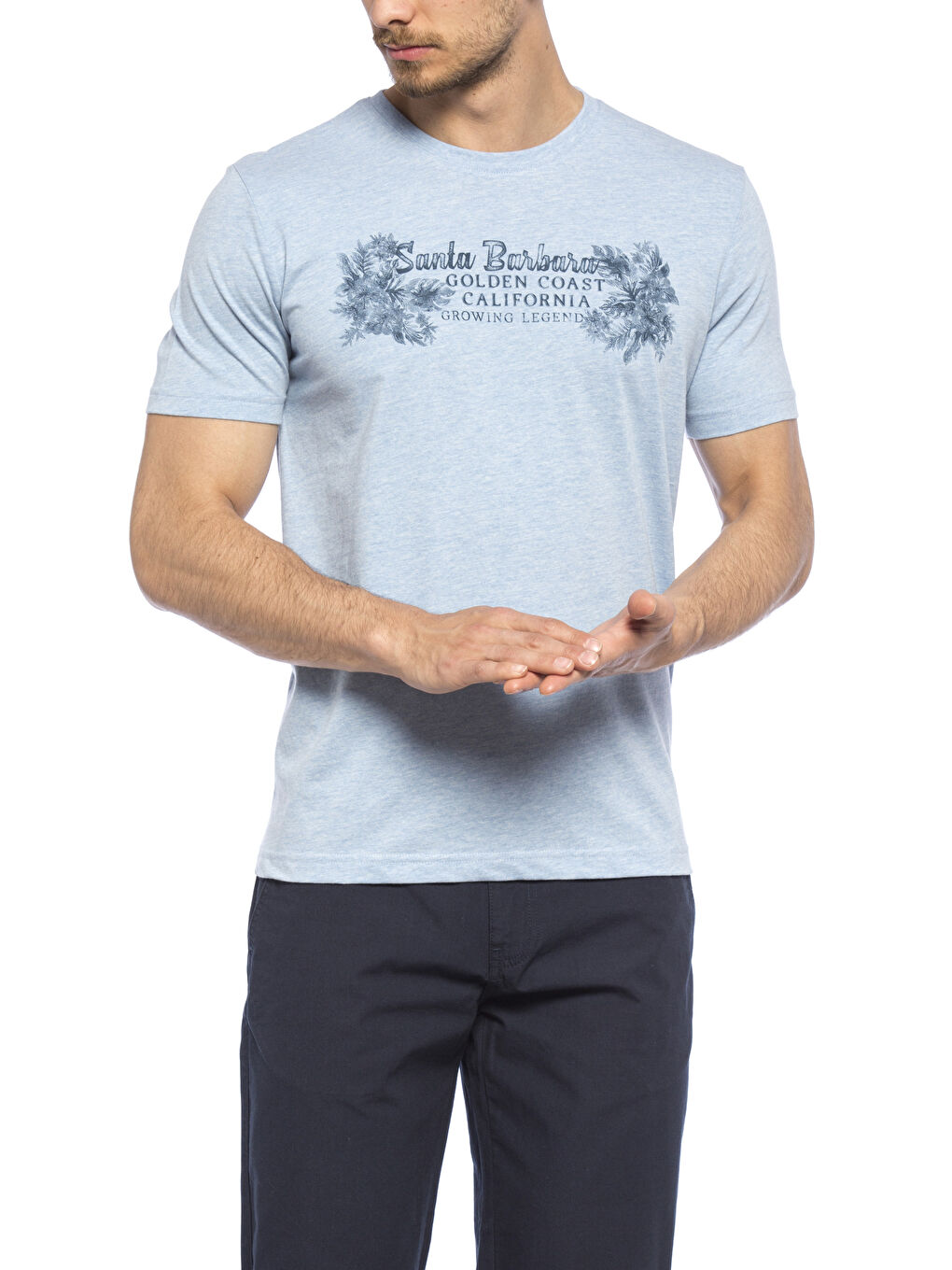 Mavi Melanj Tişört