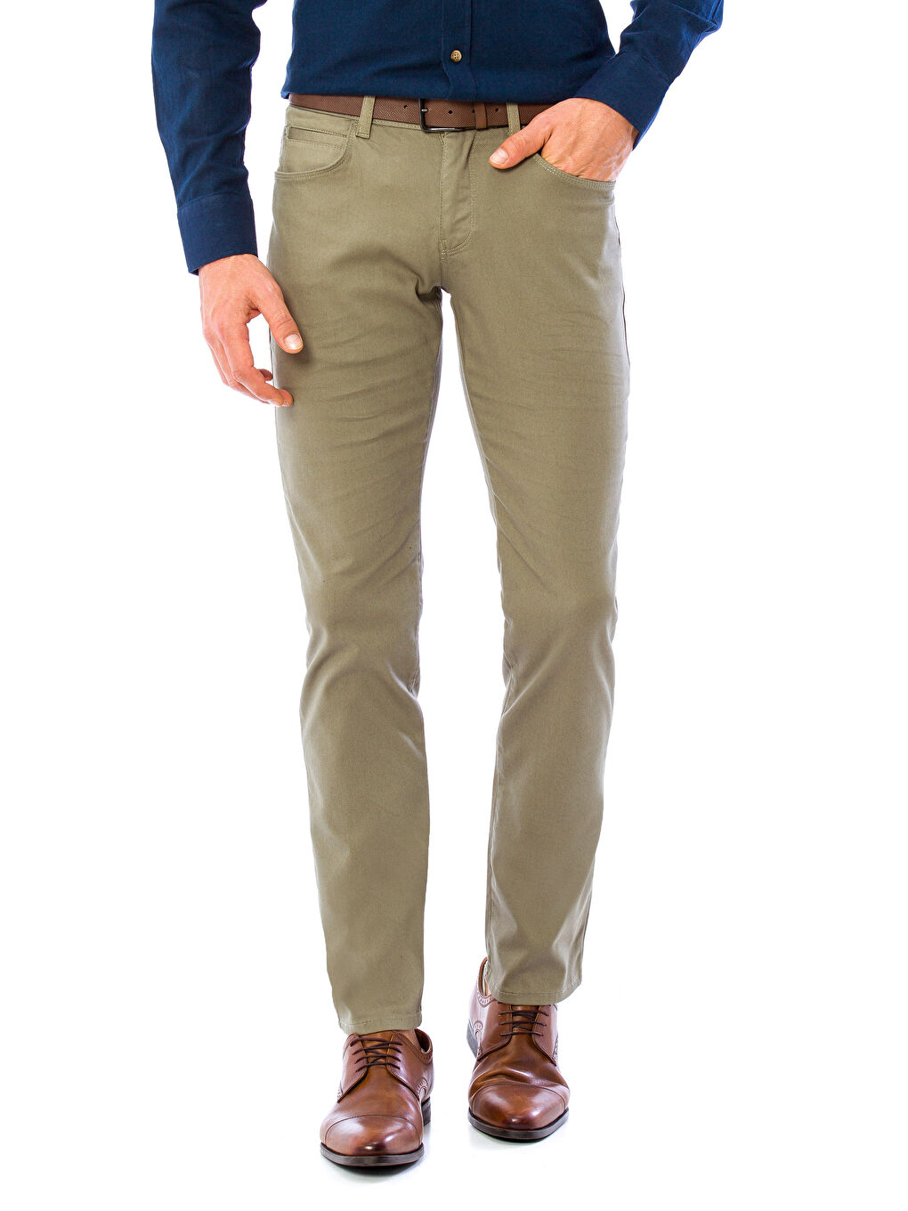 سروال شينو كاكي رجال