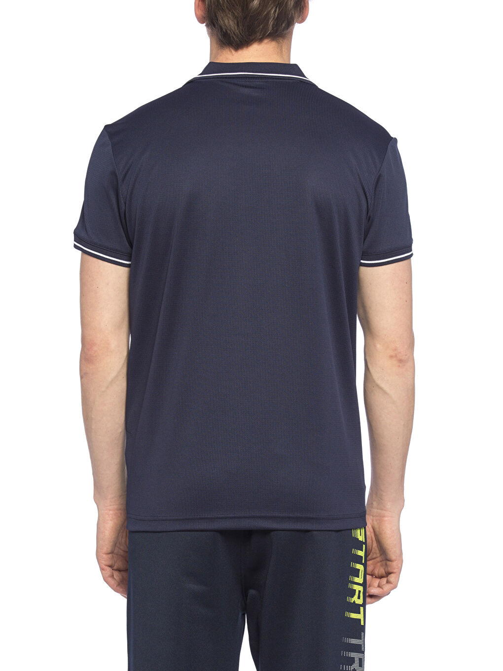 Lacivert Spor Tişört-1