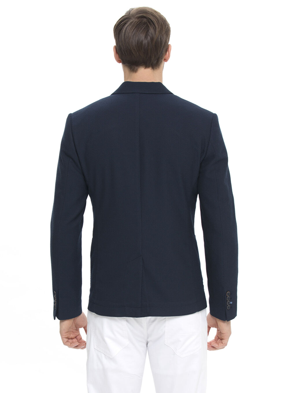 Lacivert Blazer Ceket-1