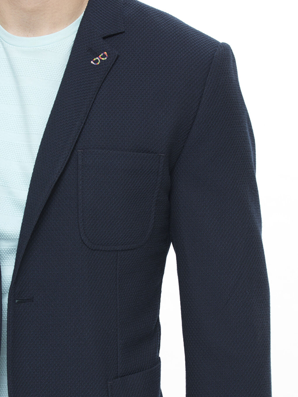 Lacivert Blazer Ceket-3