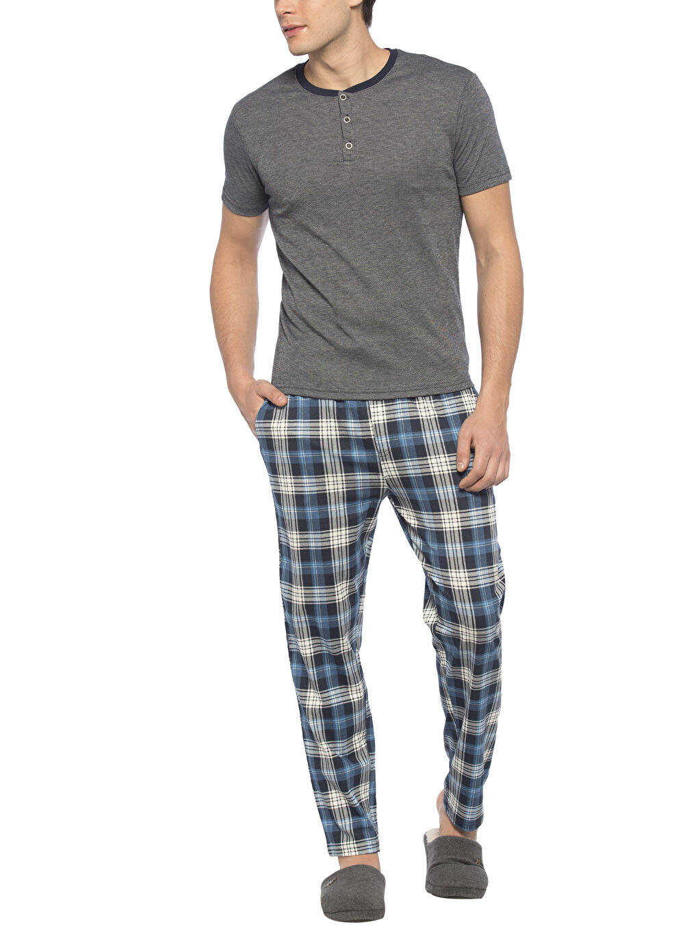 Ensemble de pyjama BEIGE Homme