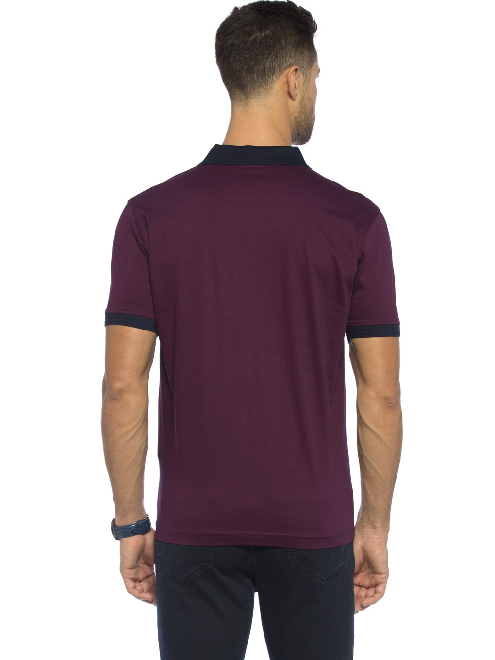 Bordo Tişört-1
