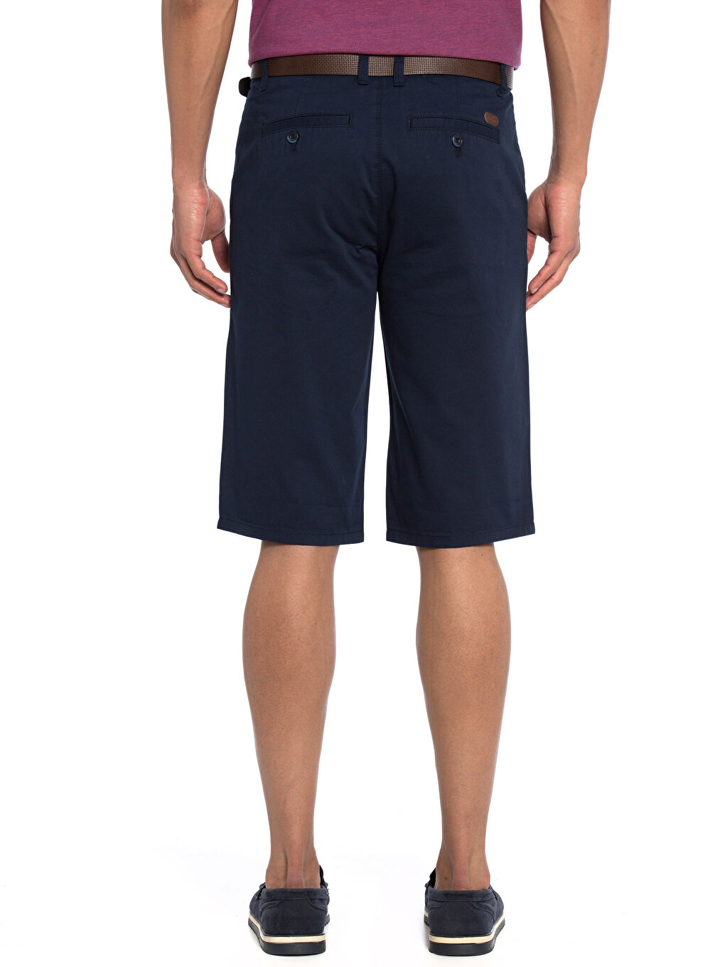 Koyu Lacivert Şort-1