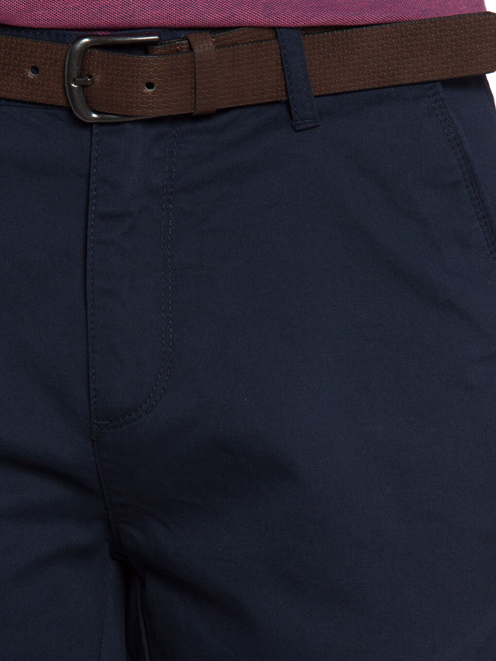 Koyu Lacivert Şort-3