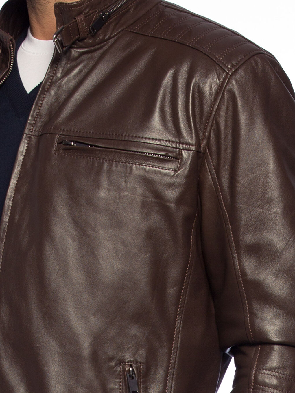 BRAON Kožni kaput Muškarac-3