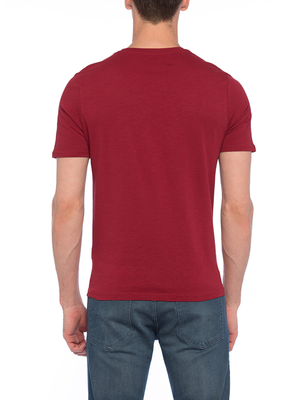 Man Bordeaux Sweater-1