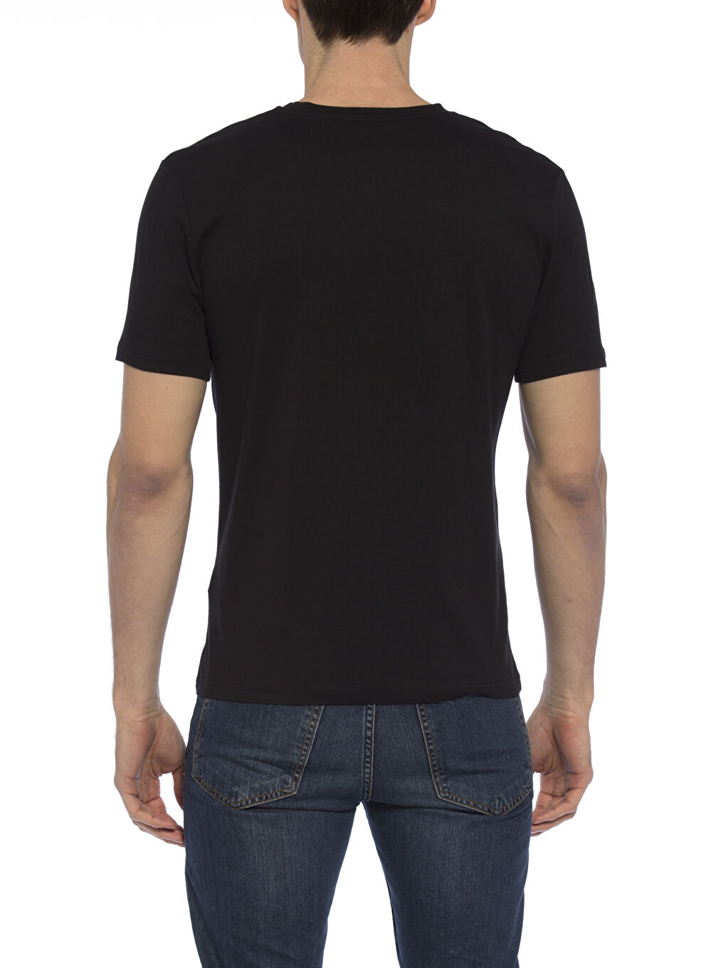 Siyah Sıyah Tişört-1