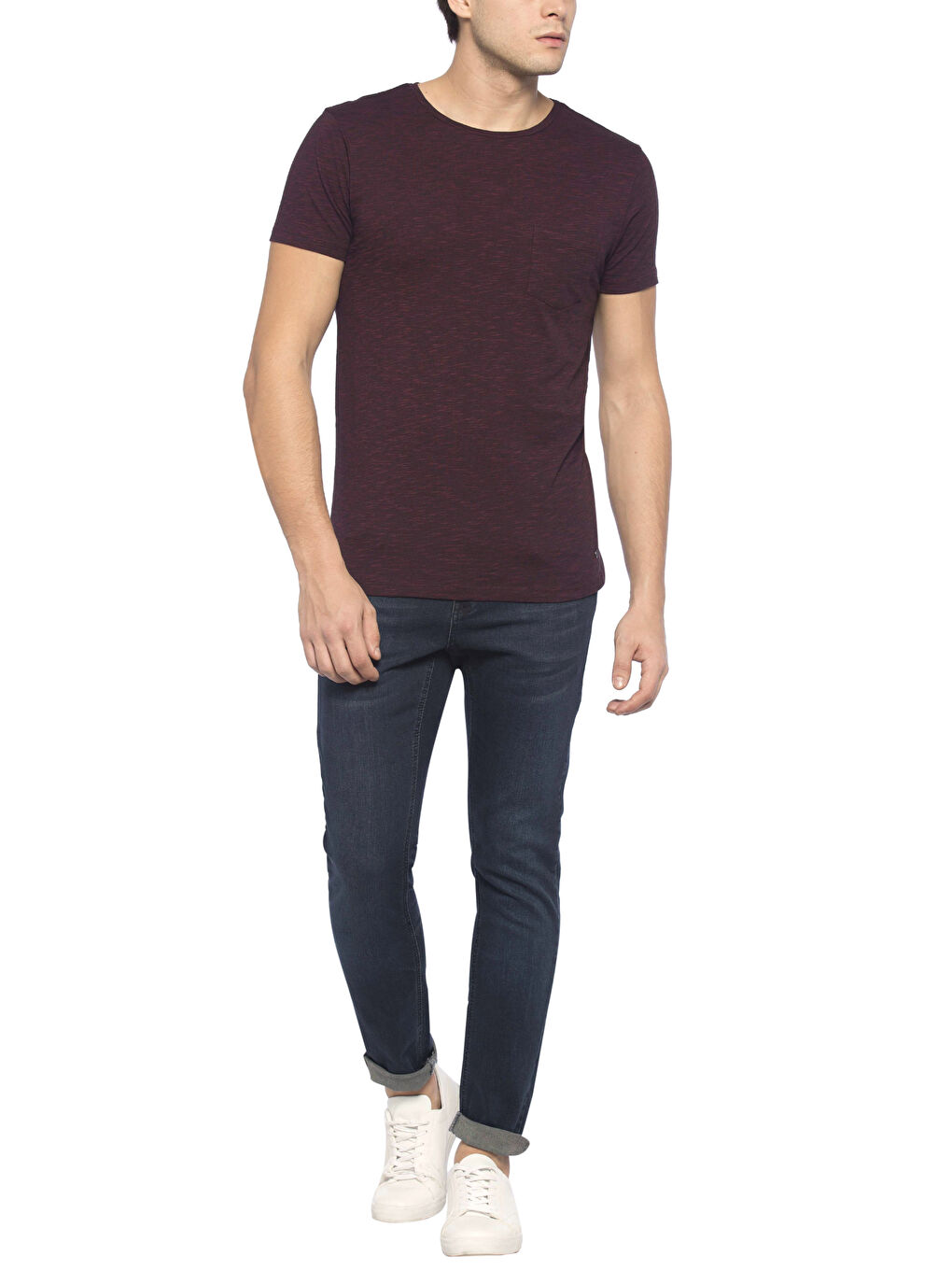 Bordo Tişört-2
