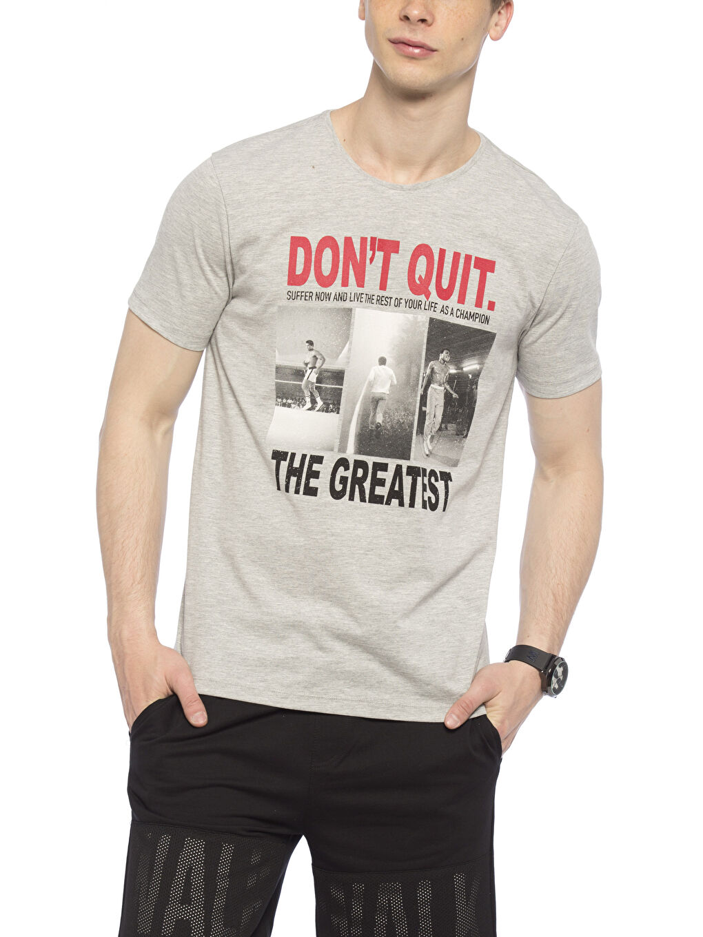 Pembe-Lila-Beyaz Tişört