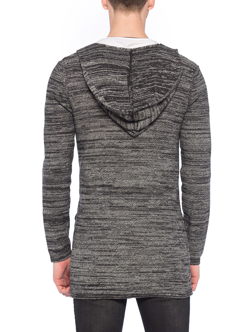 Man Black Cardigan-1