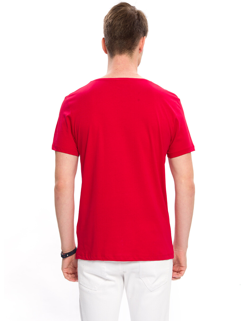 Man Red T-Shirt-1