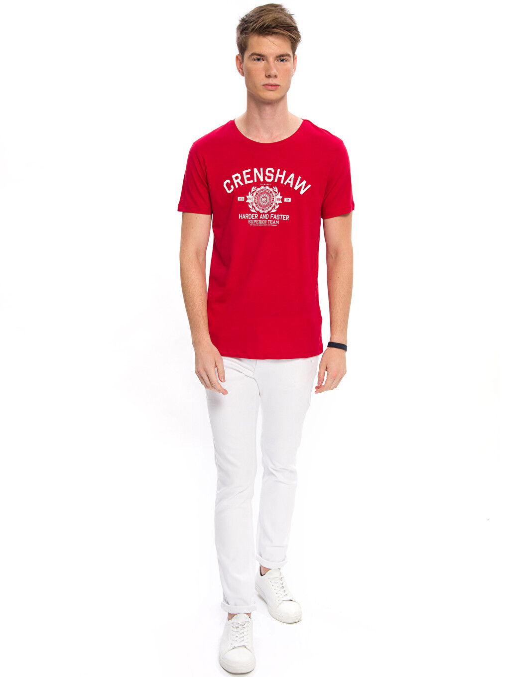 Man Red T-Shirt-2