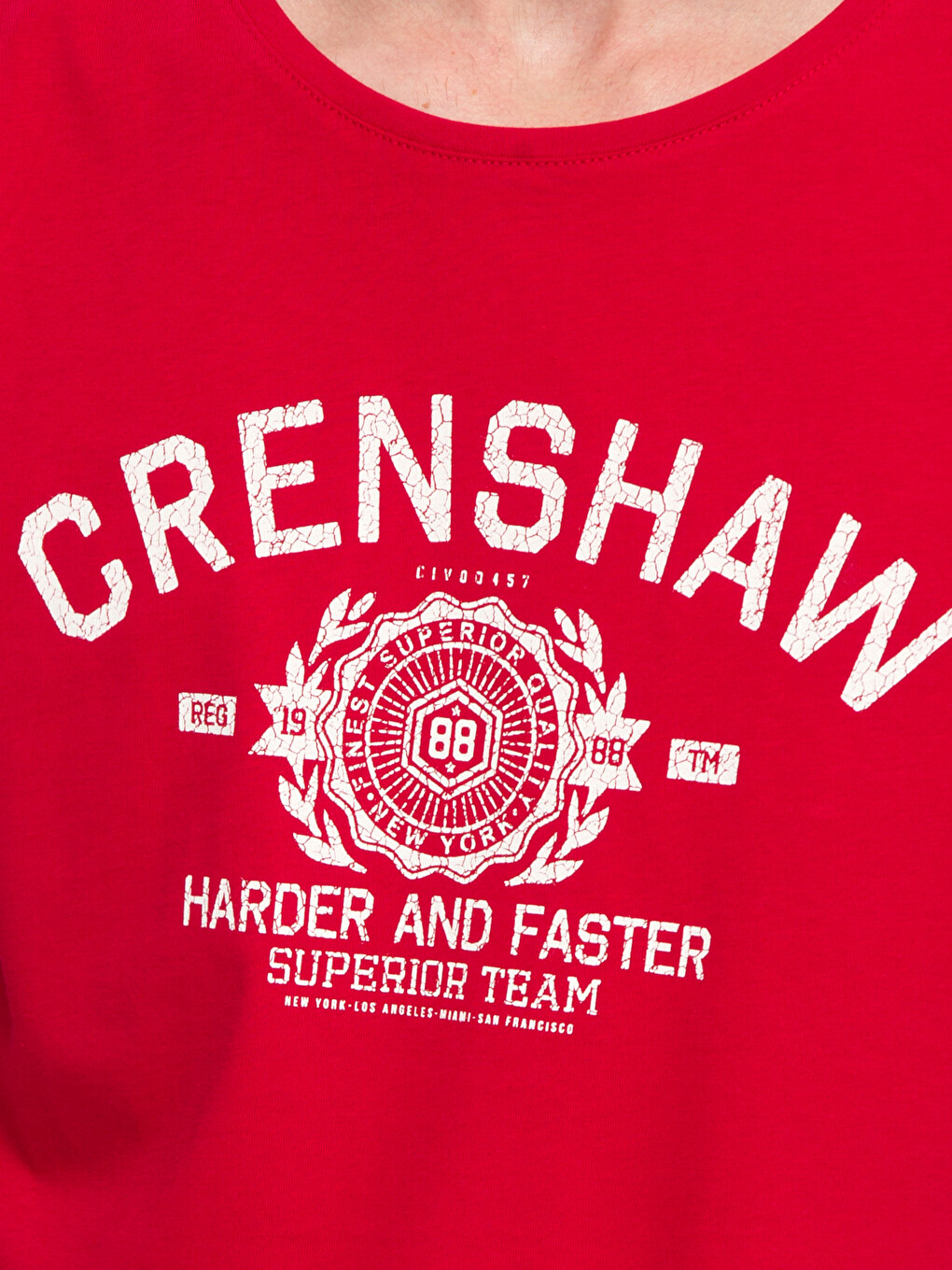 Man Red T-Shirt-3