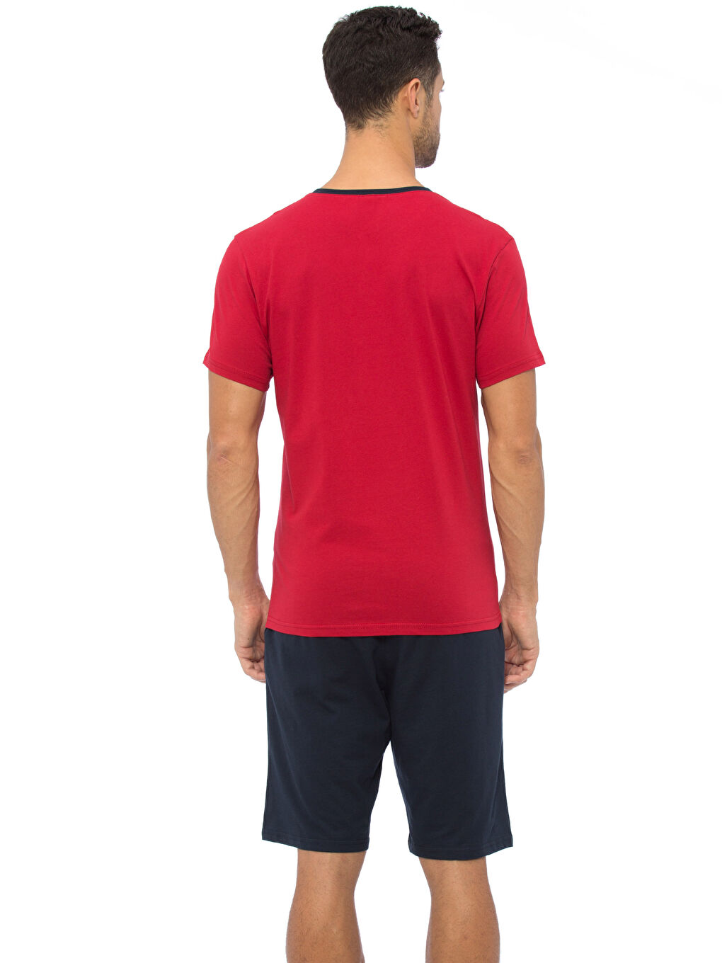Ensemble de pyjama ROUGE Homme-1