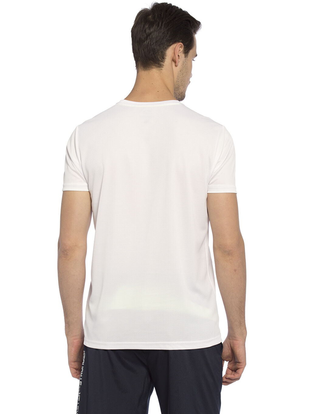 Optık Beyaz Spor Tişört-1