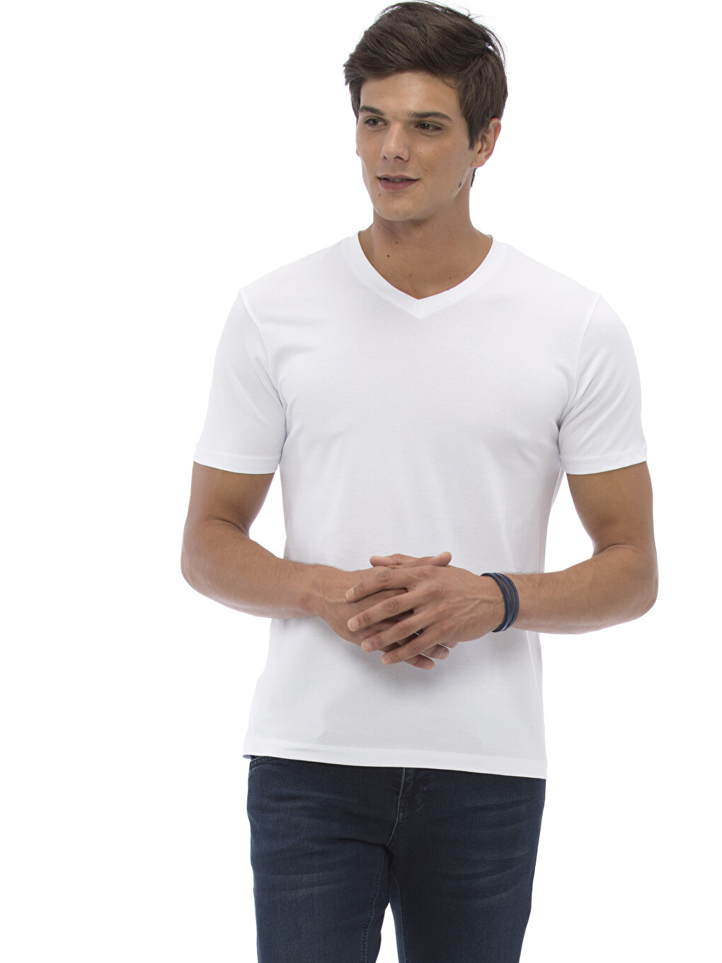 Man White Sweater