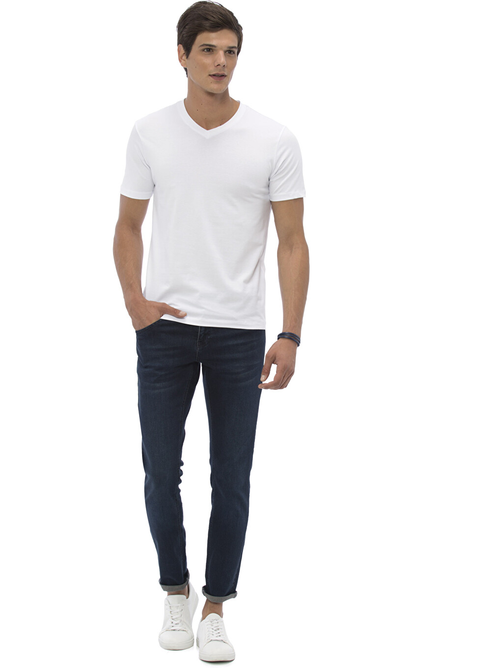 Man White Sweater-2