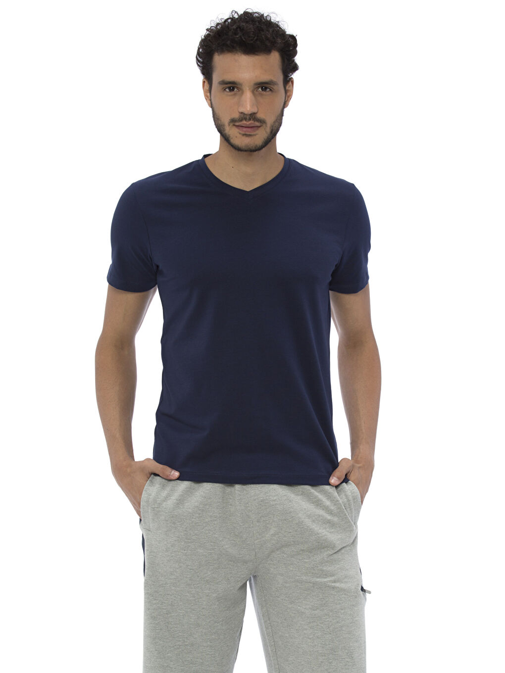 LCWAIKIKI Basic Man NAVY Sweater -7YD503Z8-K7X