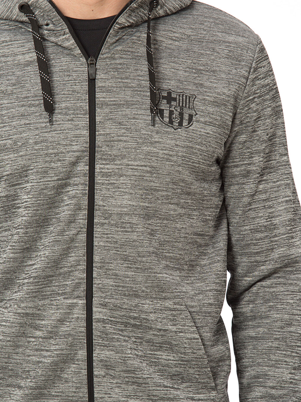 XSIDE ACTIVE Man BLACK Zip-Up Sweatshirt -7KK931Z8-381