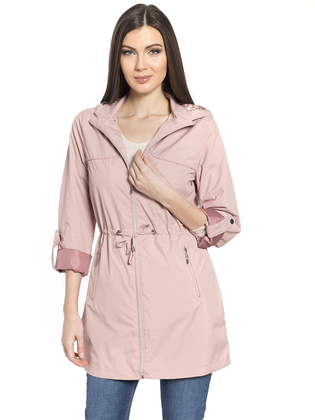 Woman PINK Raincoat