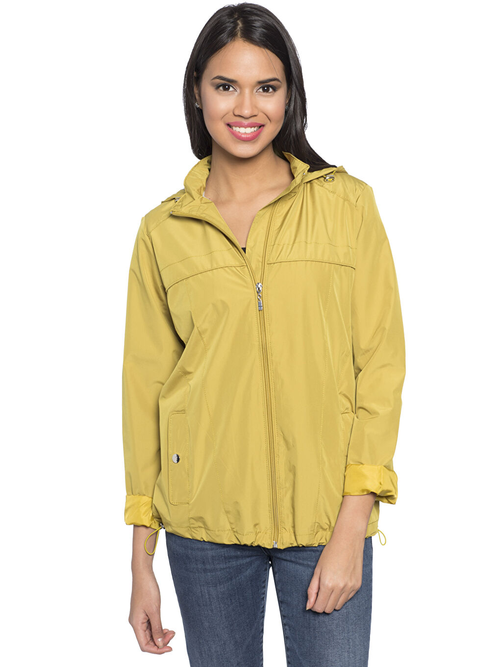 LCWAIKIKI Classic Imperméables JAUNE Femme -7Y0906Z8-18P