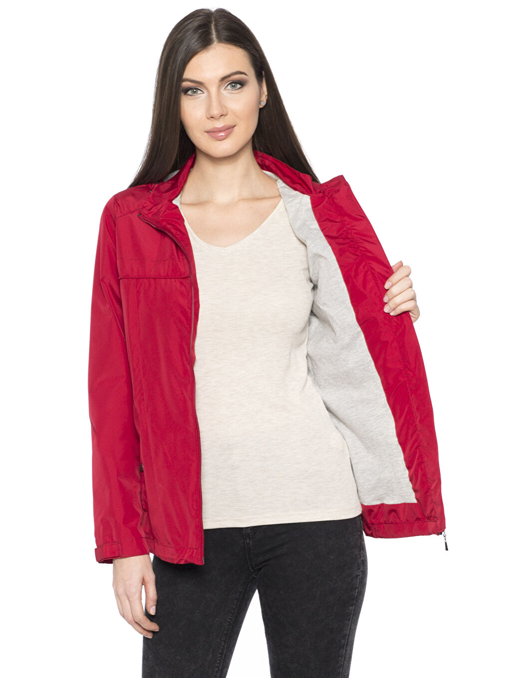 Kırmızı Yağmurluk-1