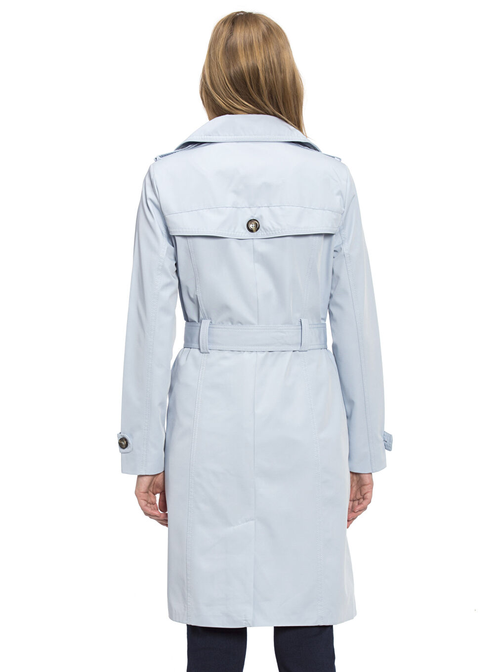 Trench-coat BLEU Femme-2