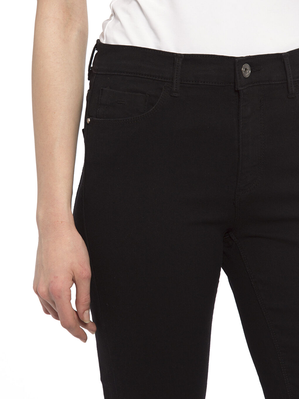 Siyah Jean Pantolon-3