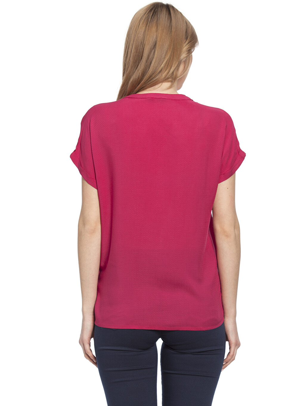 Woman Fuchsia Shirt-1