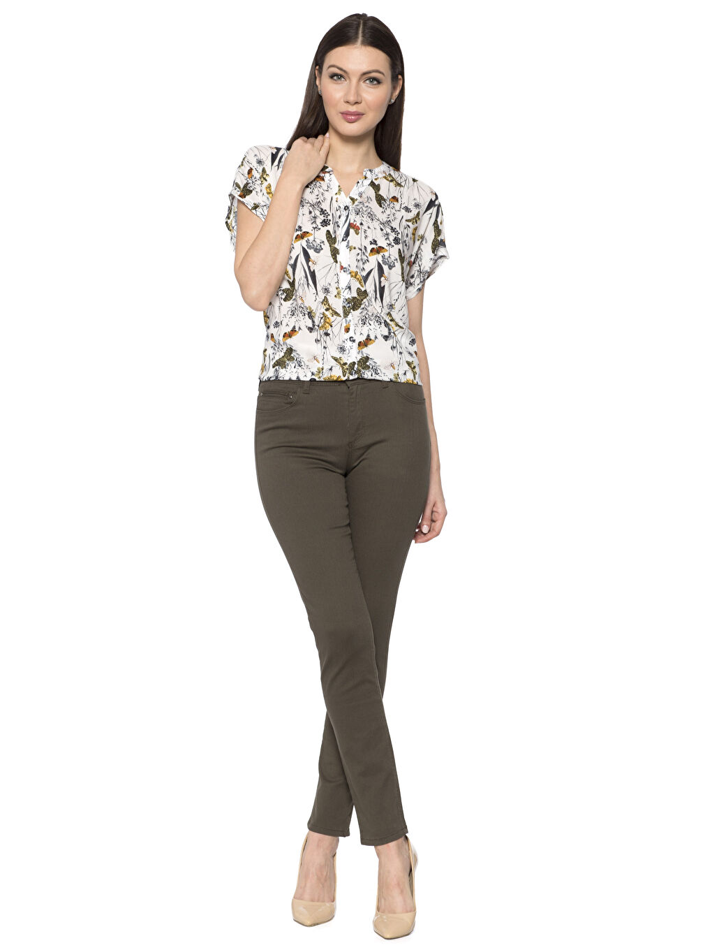 Koyu Haki Pantolon-2