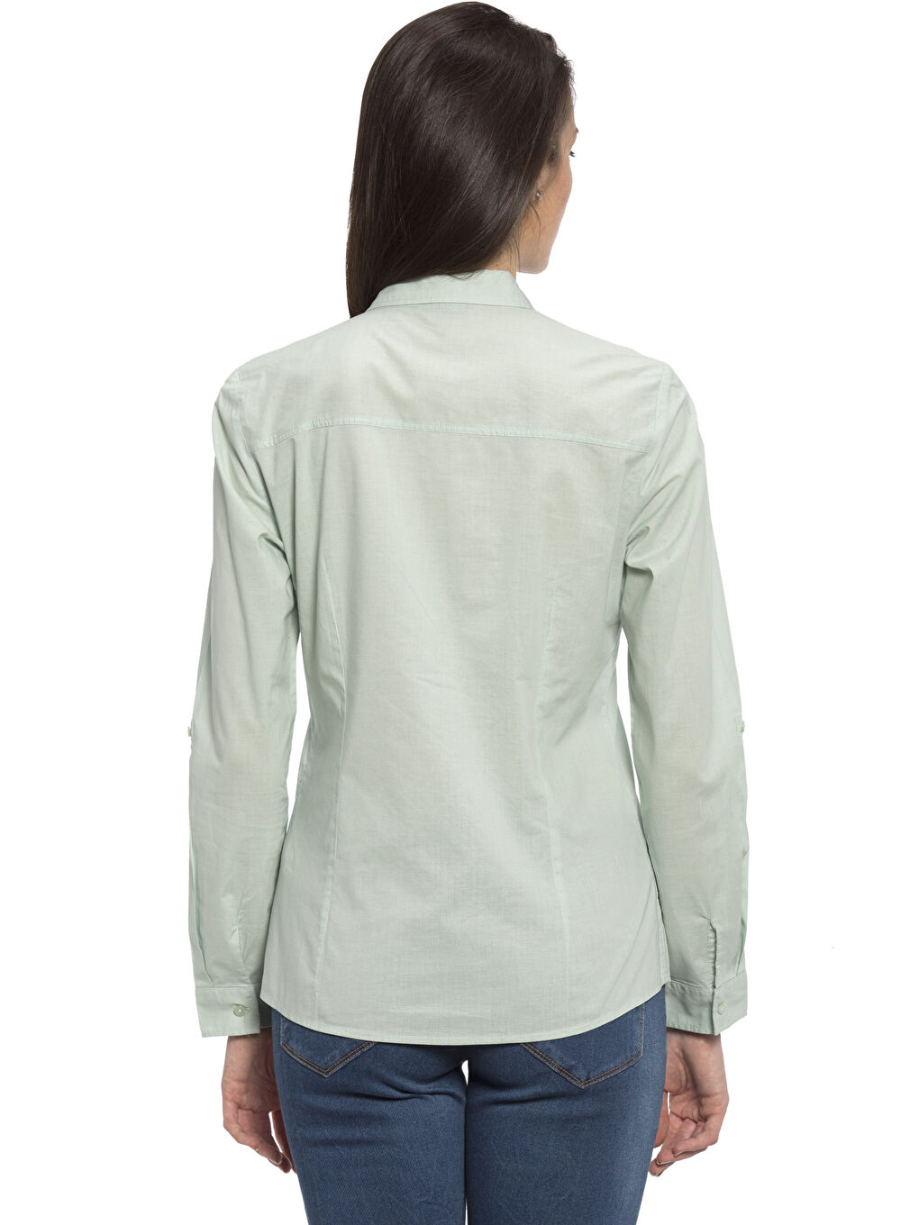 Chemise TURQUOISE Femme-1