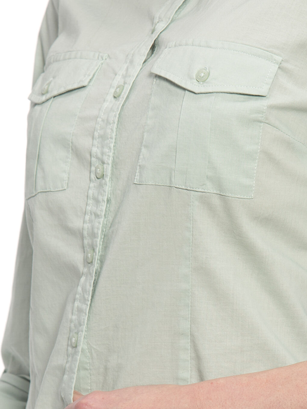 Chemise TURQUOISE Femme-3